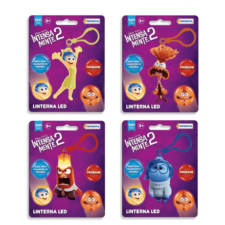 Linterna con luz led Pixar Intensamente 02 DIN01253