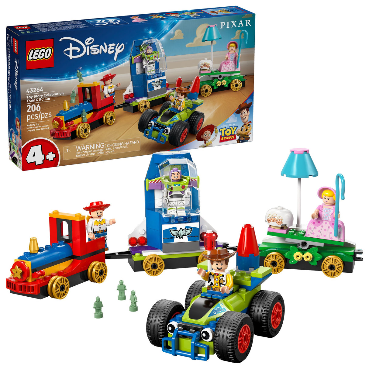 Lego Disney Tren De Celebracion De Toy Story 43264 - vista 2