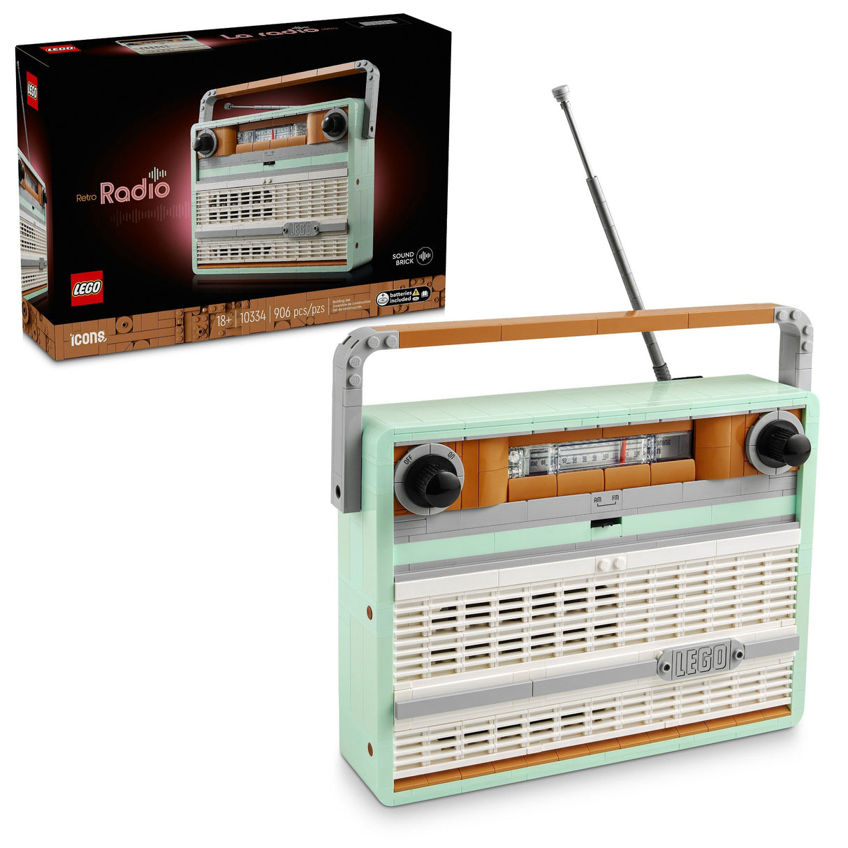 Lego Retro Radio 10334 - vista 2
