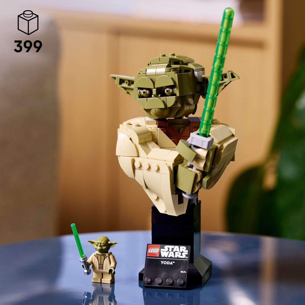 Lego Star Wars Busto de Yoda 75438 - vista 3