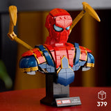 Lego Spiderman Busto De Iron Spider 76326 - vista 3
