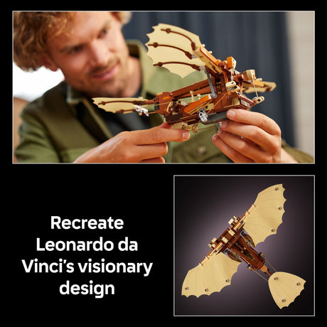 Lego Icons Máquina Voladora De Leonardo Da Vinci 10363 - vista 5