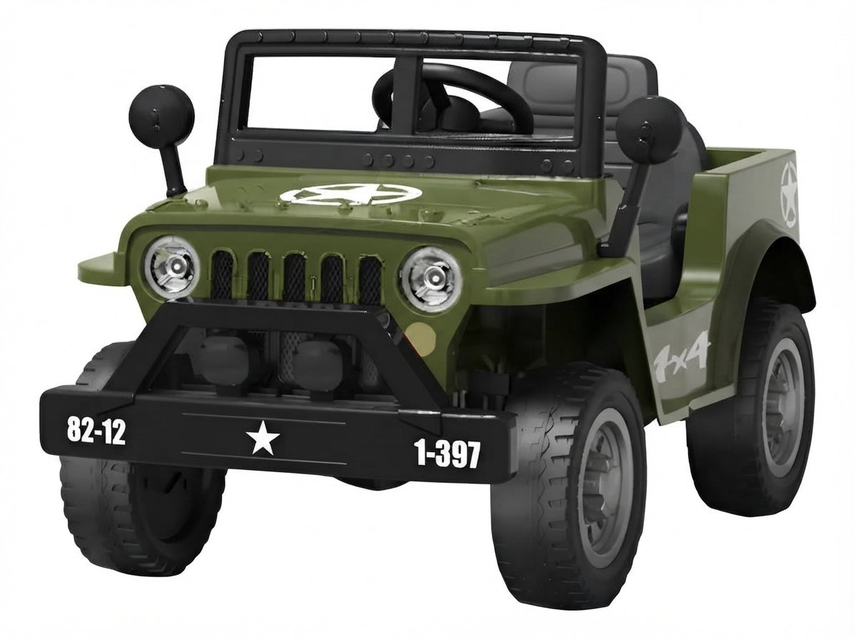 Auto A Bateria Verde Cn-shh8001