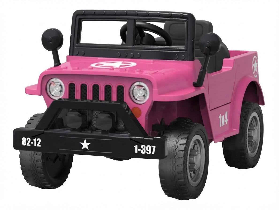 Auto A Bateria Rosa Cn-shh8001