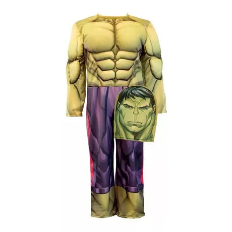 Avengers Hulk Disfraz c/Musculo T1 CAD123810