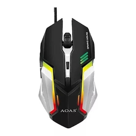 Mouse Gamer Aoas Usb Rgb Luz K100 2064205 Shine