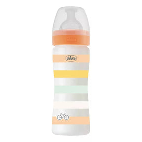 Chicco Mamadera Wellbeing Colors con sistema anticolicos 2M+ 00028623310370