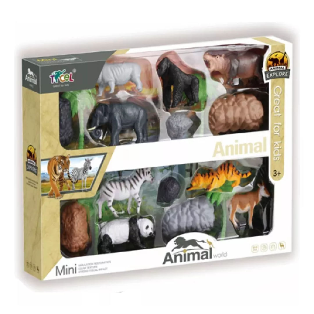 Animal World Set de Animales con Accesorios 2308528
