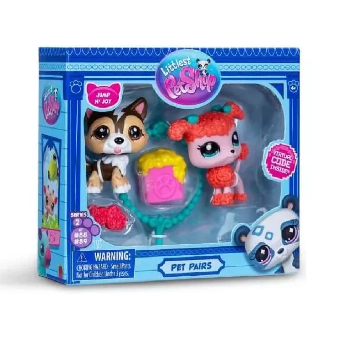New Littlest Pet Shop Set de dos mini mascotas 00620
