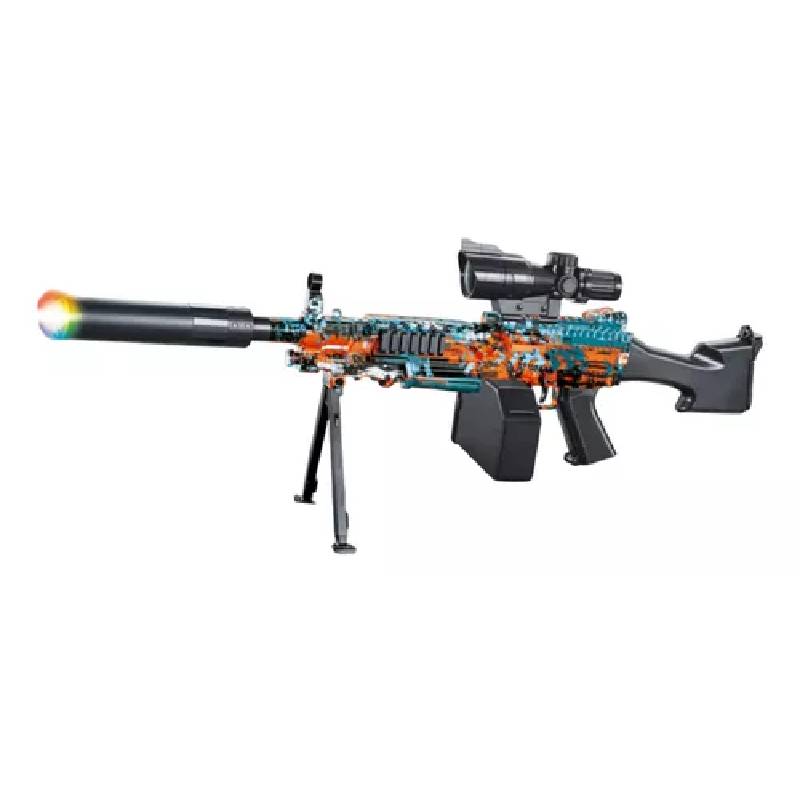 Arma de Gel M249 USB con Mira Telescopica 2766331