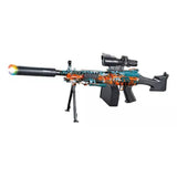 Arma de Gel M249 USB con Mira Telescopica 2766331