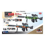 Arma de Gel M249 USB con Mira Telescopica 2766331