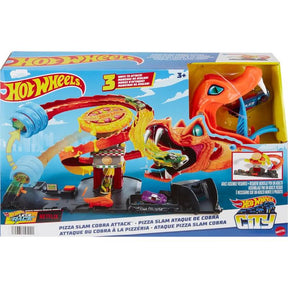 Hot Wheels City Pista Pizza Shop HTN81