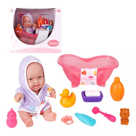 Bebe con accesorios 25cm 2402627