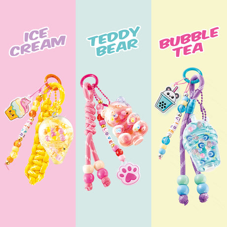 Style 4 Ever Key Chain Pack de 3 Llaveros 56296