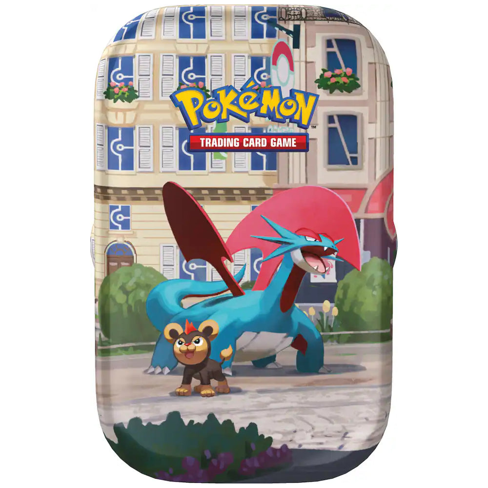 Pokemon TCG Lumiose City Mini Tin - Salamence & Litleo