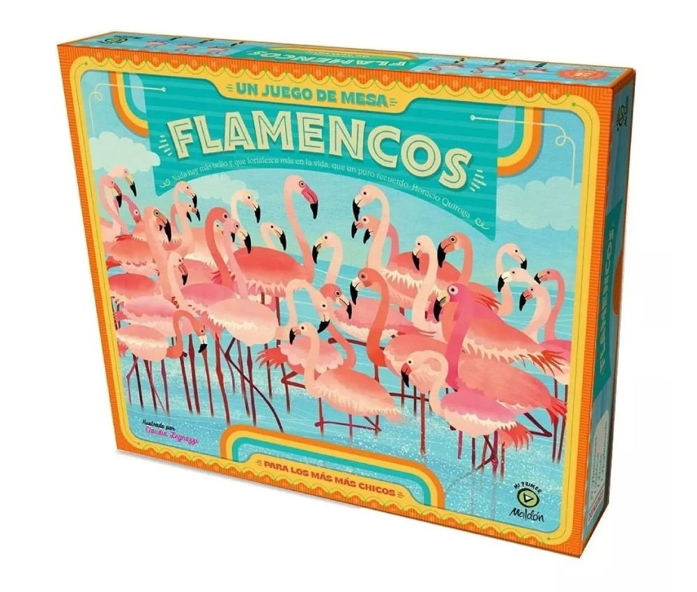 Maldon Juego De Mesa Flamencos 4601