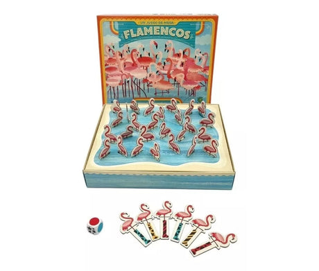 Maldon Juego De Mesa Flamencos 4601