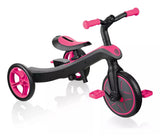 Triciclo 4 En 1 Explorer Teal Globber Color Rosado