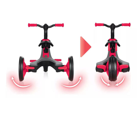 Globber Triciclo Explorer Trike 4 En 1 New Red 632-102-3