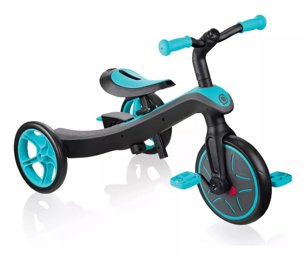 Globber Triciclo Explorer Trike 4 en 1 Teal 632-105-2
