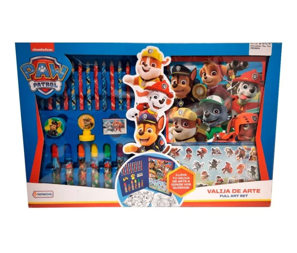 Valija de Arte Nickelodeon Paw Patrol SPC09939