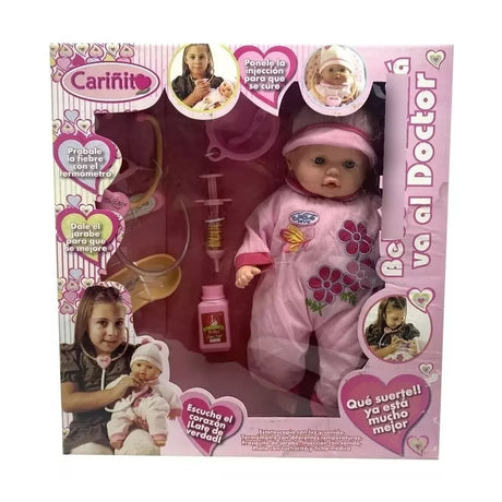 Cariñito Bebe Doctor c/Estetoscopio 690
