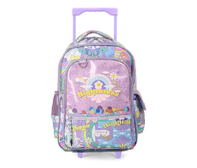 Chimola Mochila con carro Trama Cristal 17" Love The Planet Light Purple C2 TR75