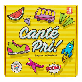 Juego De Mesa Cante Pri, Juego De Rapidez Visual 962015
