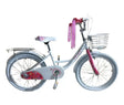 Bicicleta pritty blanca y rosa ZPYBC120ZN