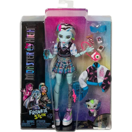 Monster High Muñeca Frankie con accesorios HHK53