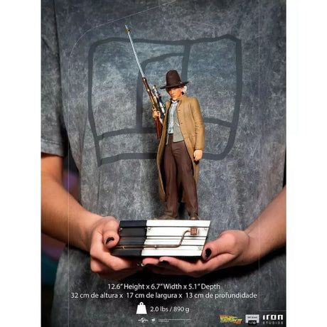 Iron Studios Doc  Brown Art Scale 1/10 BTTF III UNBTTF59521-10