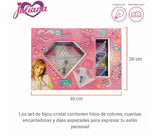 Juliana Cristal diamante set para armar pulseras y collares SISJUL092