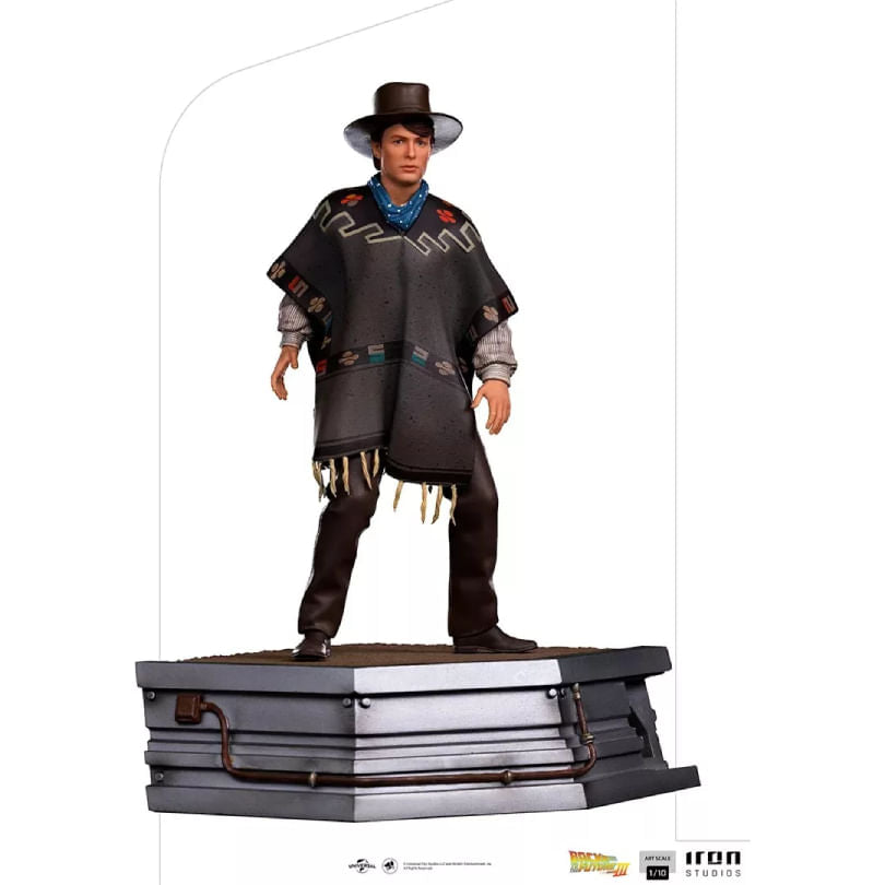 Iron Studios Marty McFly Art Scale 1/10 BTTF III UNBTTF59621-10