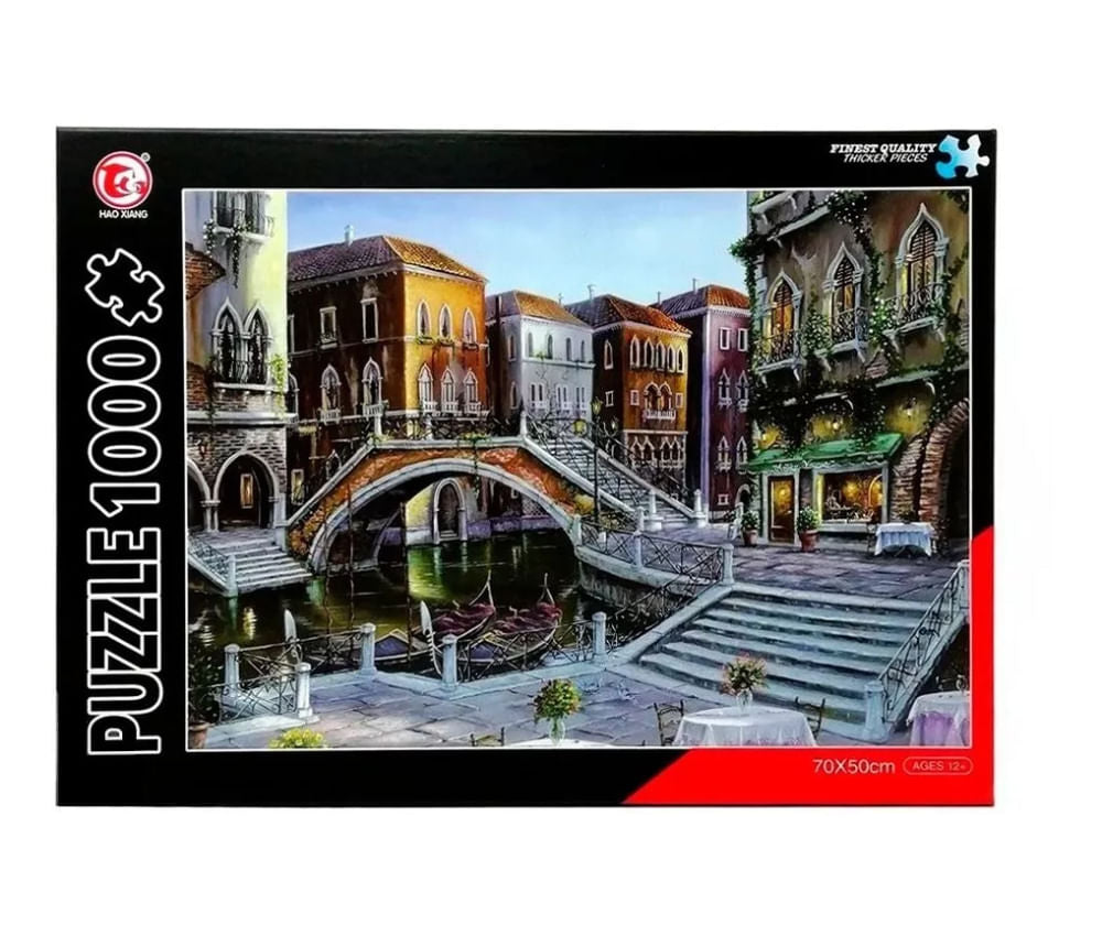 PUZZLE 1000 PCS PUENTE PASOS, VENECIA 88027 1489449