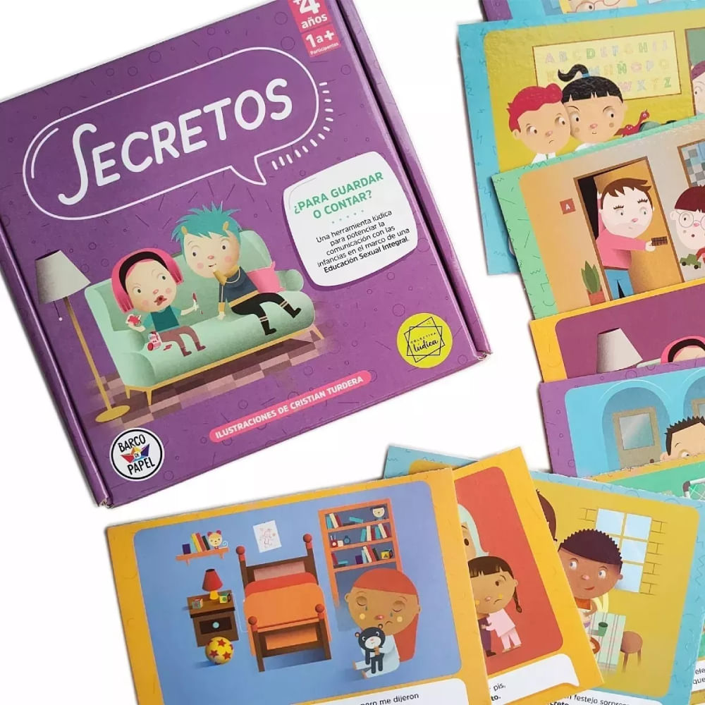 Juego De Mesa Secretos, Para Guardar O Contar? 078949