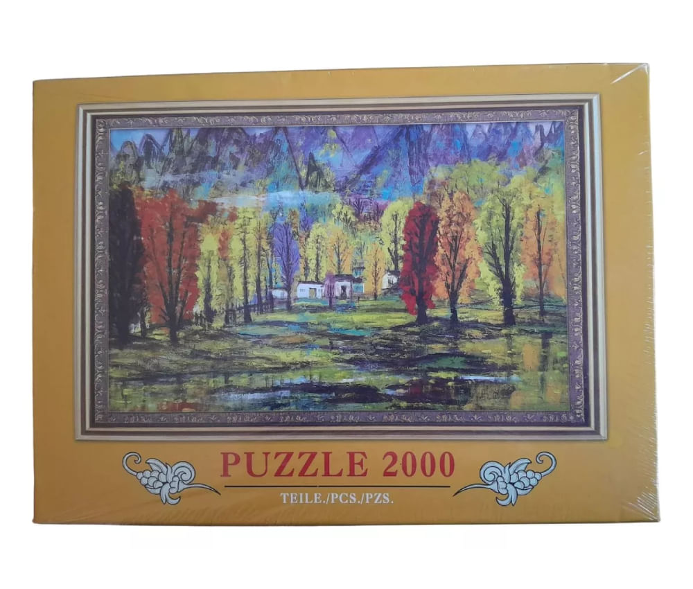 OTOÑO EN EL BOSQUE AL OLEO 7008 2000 PCS JIGSAW PUZZLE 1970534
