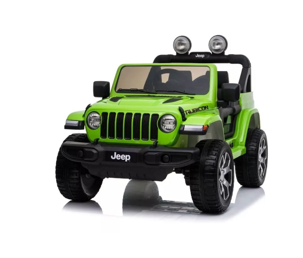 Auto A Bateria Jeep Wrangler Rubicon Verde CL-SHD1555