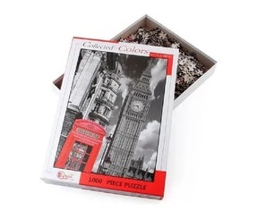 PUZZLE 1000 PCS COLLECTED COLORS CABINA TELEFONICA EN LONDRES 88116 1702202