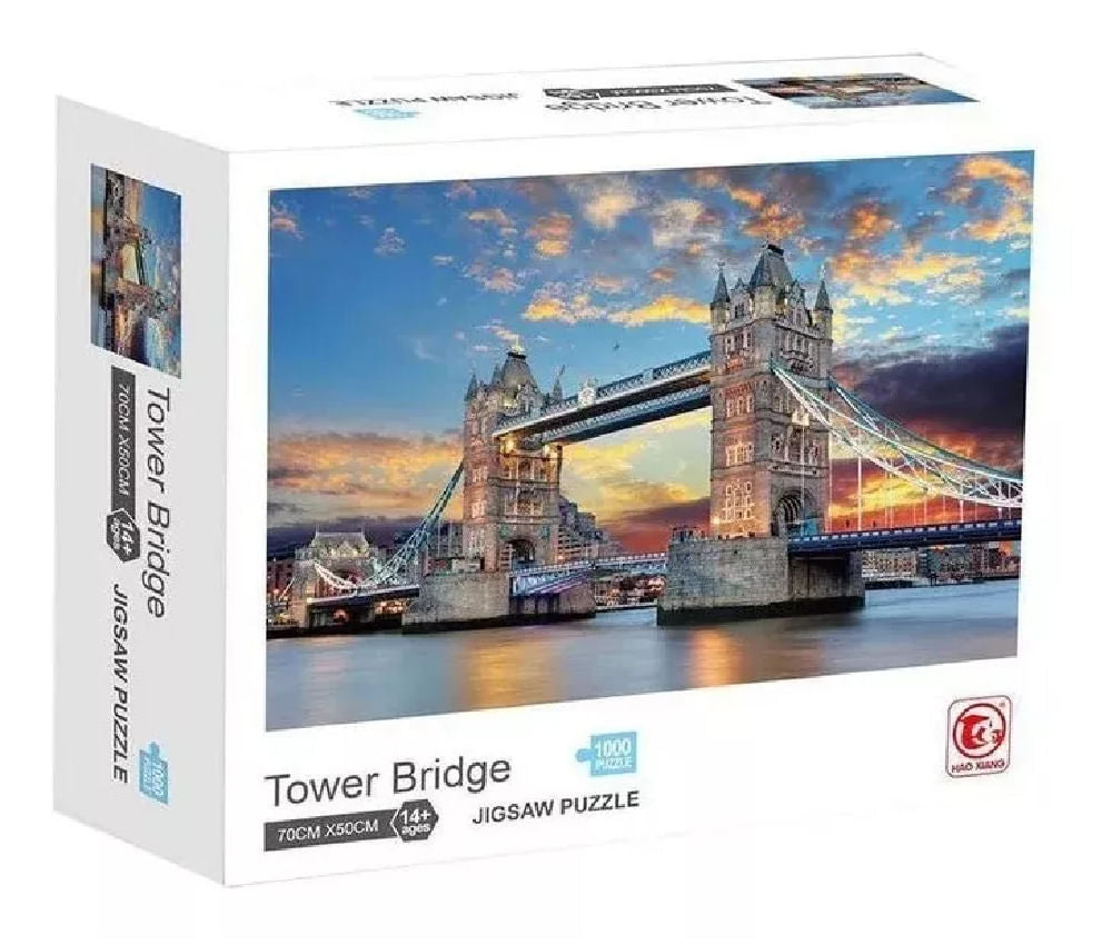 PUZZLE 1000 PCS PUESTA DE SOL EN EL PUENTE DE LA TORRE DE LONDRES 88330 1979919