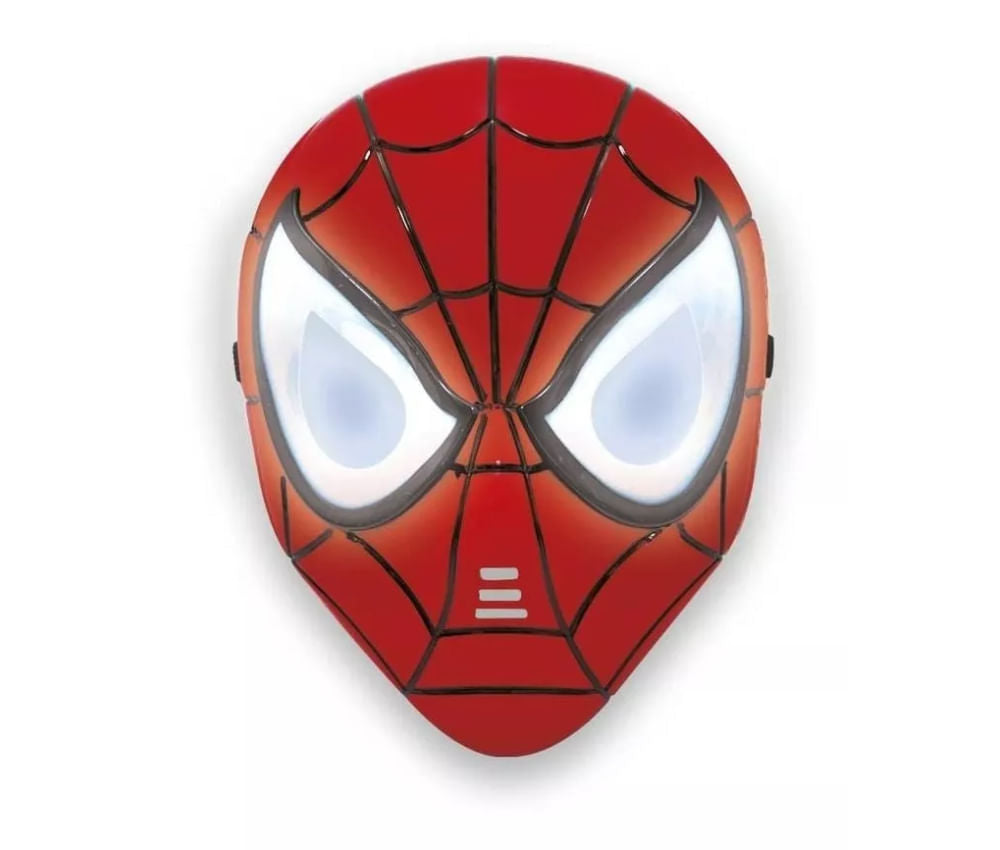 Mascara Spiderman con luz 2488