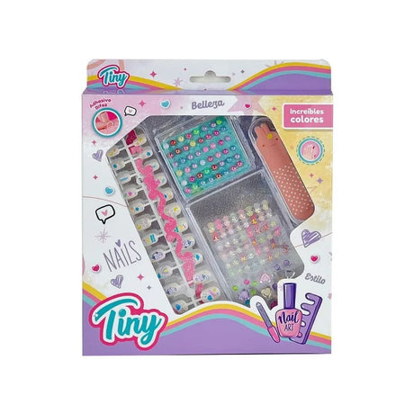 Tiny Nail Art Set De Uñas Infantil Con Strass 53831