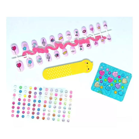 Tiny Nail Art Set De Uñas Infantil Con Strass 53831