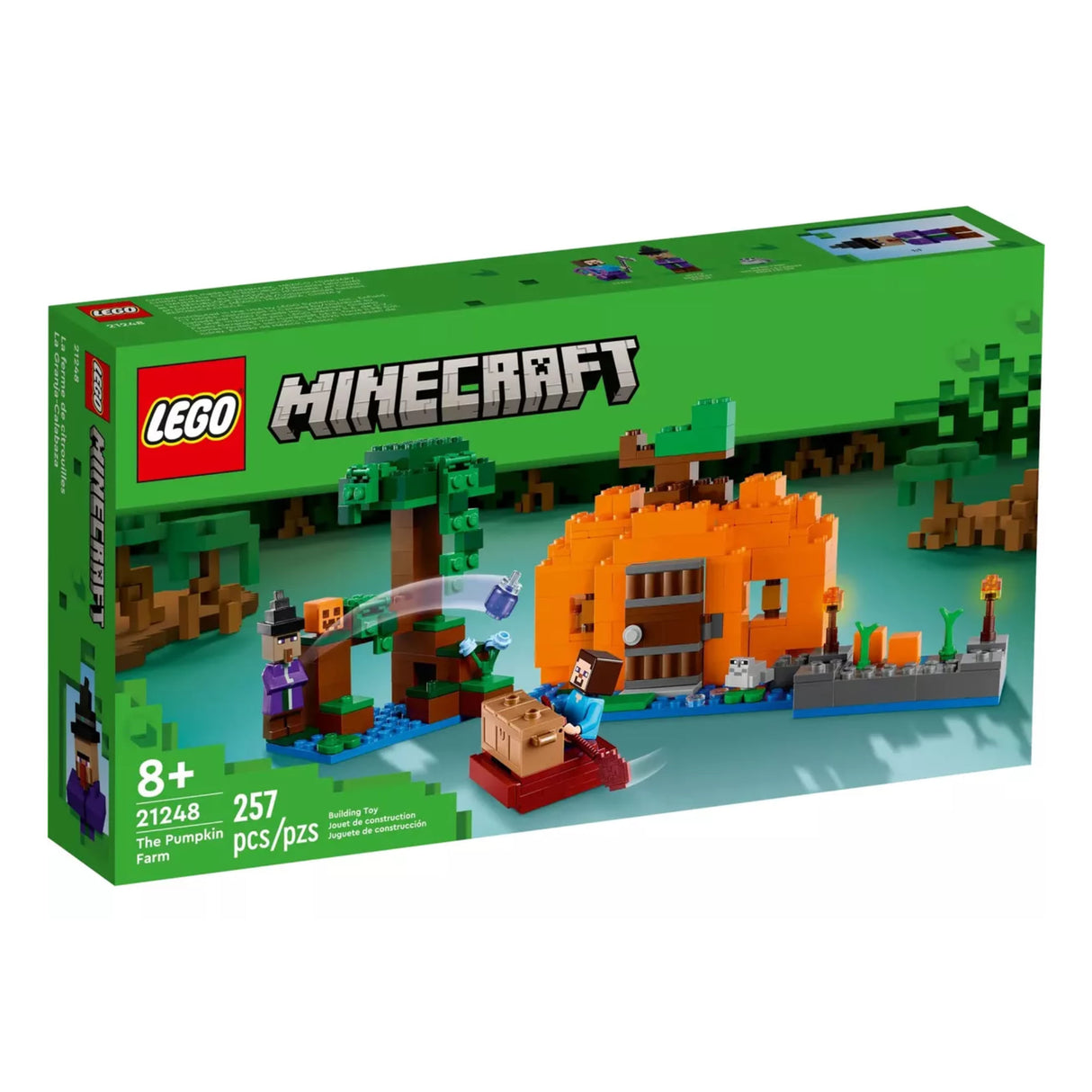 Lego Minecraft La Granja Calabaza 21248