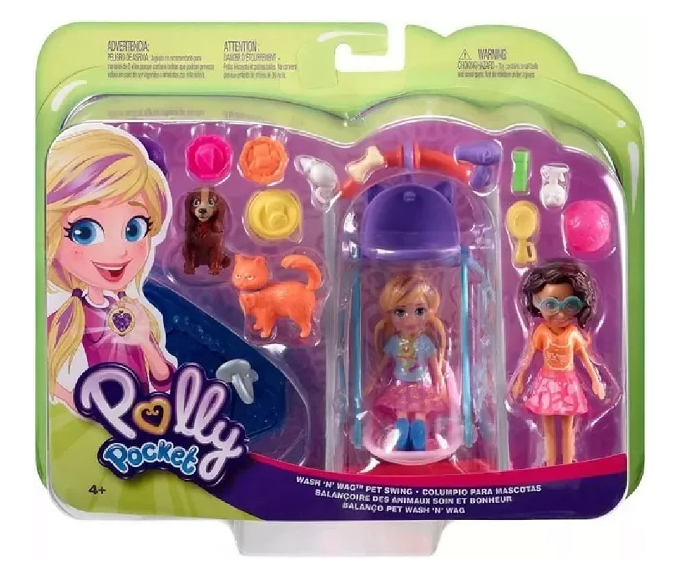 Polly Pocket! Hora De Juego Con Mascotas GFR06