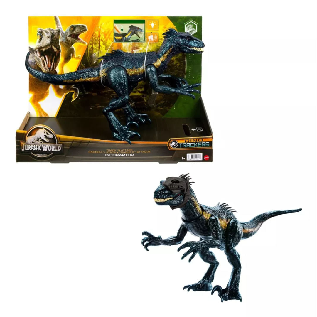 Jurassic World Rastrea y Ataca Indoraptor HKY11