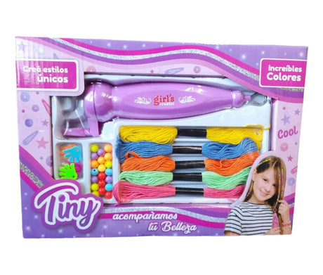 Tiny Fantasy Set de hilos con trenzador para armar bijouterie 53876