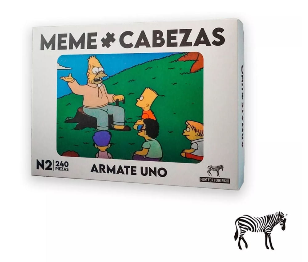 meme cabezas (abuelo simpson)