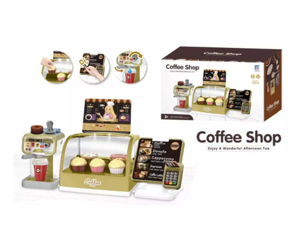 Set De Juego Cafeteria Con Accesorios 2162879