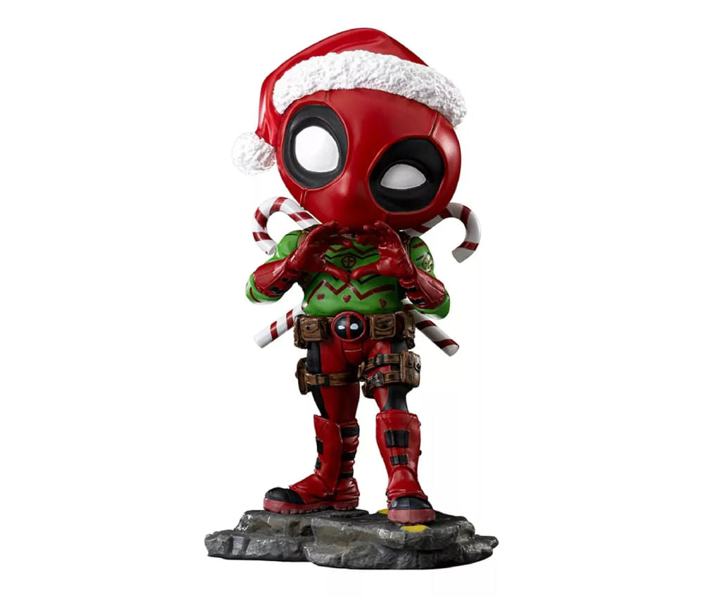 IRON STUDIOS DEADPOOL HOLIDAYS VERSION MINICO MARCAS89723-MC